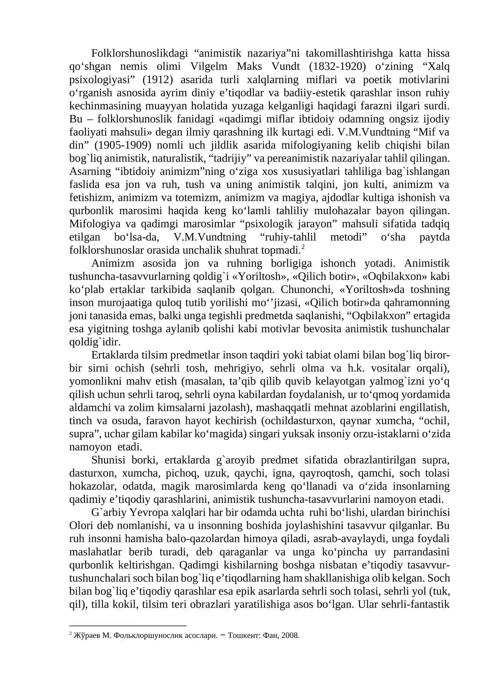 2-mavzu: Animizm, totemizm, fetishizm 2