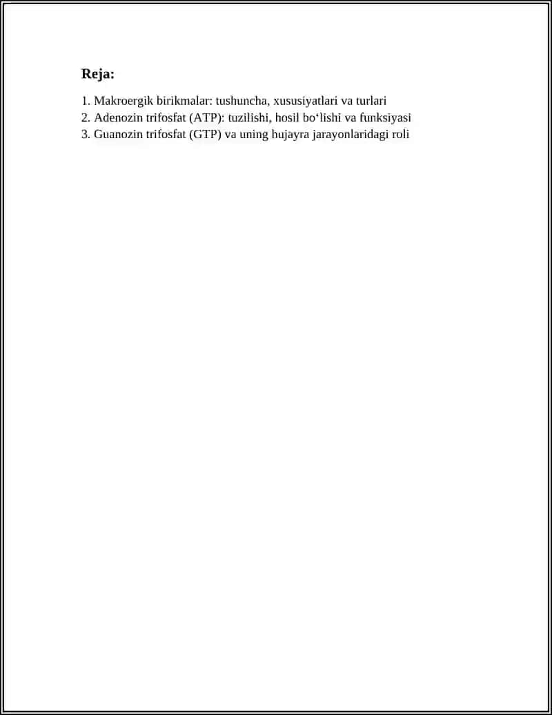 MAKROERGIK BIRIKMALAR 2