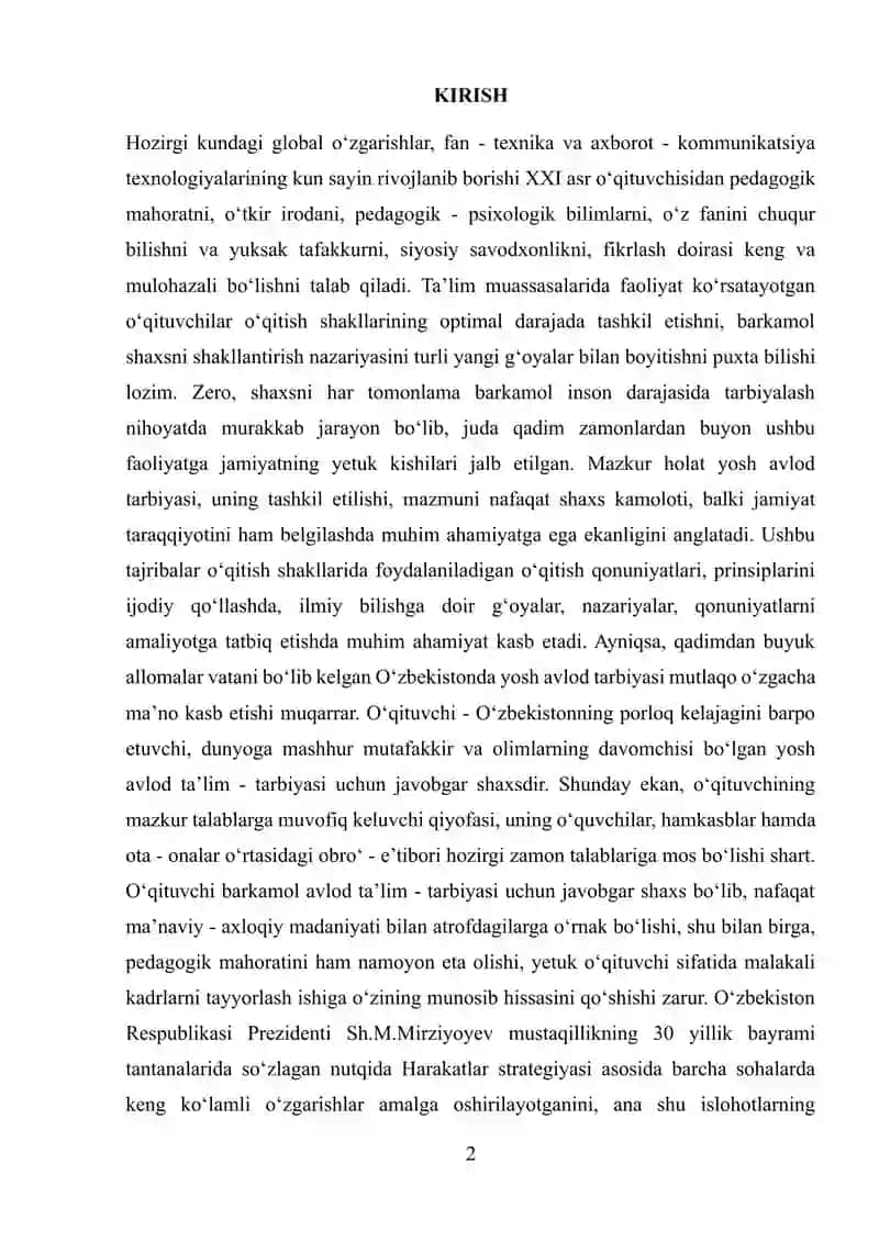 IJTIMOIY PEDAGOGIK FAOLIYAT METODIKASI VA TEXNOLOGIYASI 2
