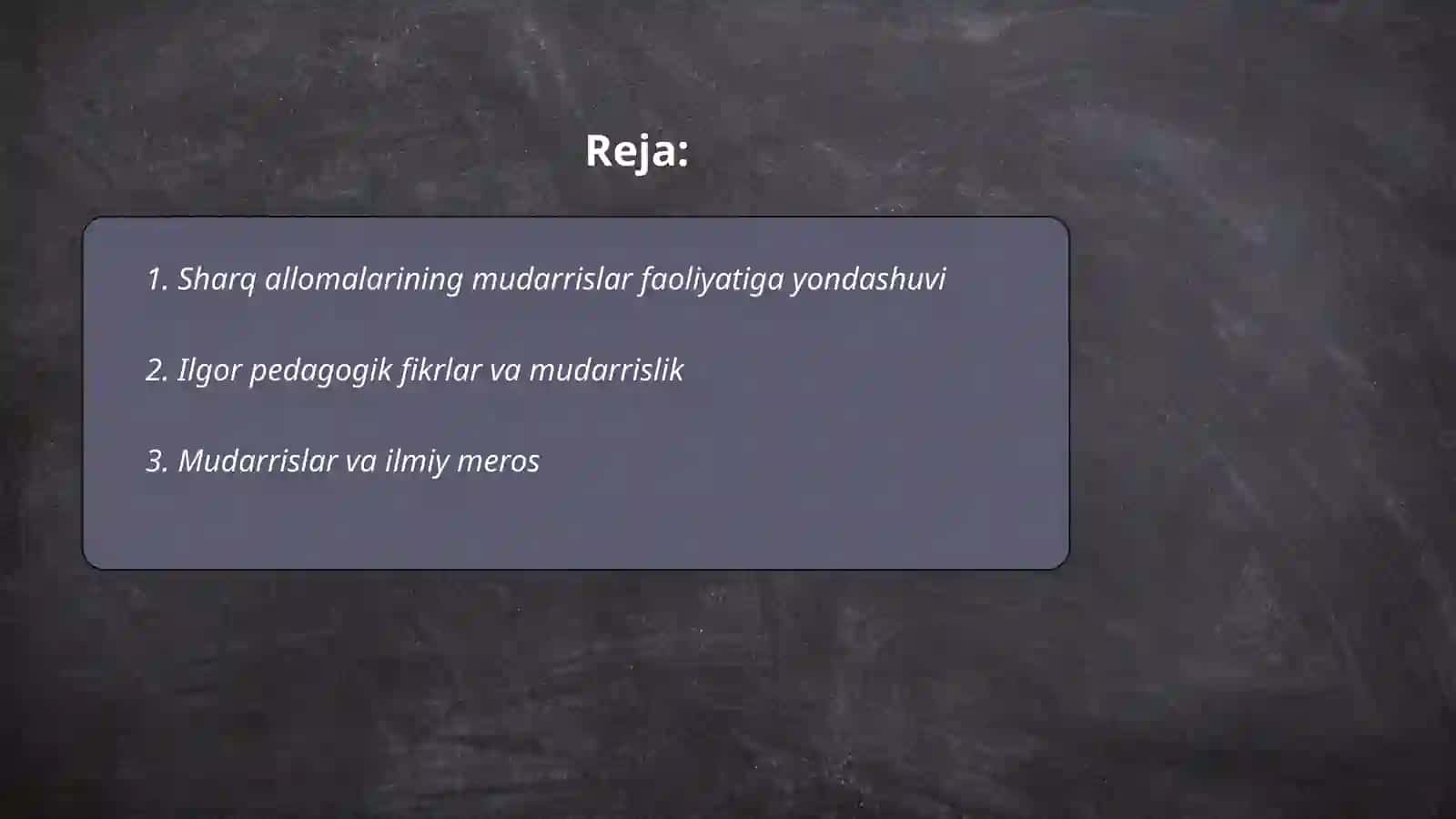 Sharq allomalarining asarlarida mudarrislar mehnati tog risida ilgor pedagogik fikrlar 2