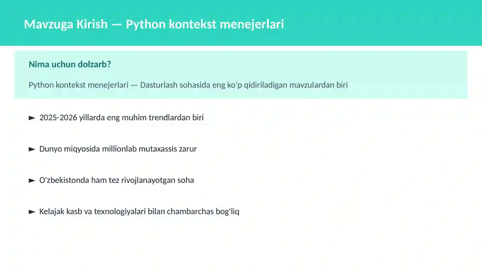 Python kontekst menejerlari 2