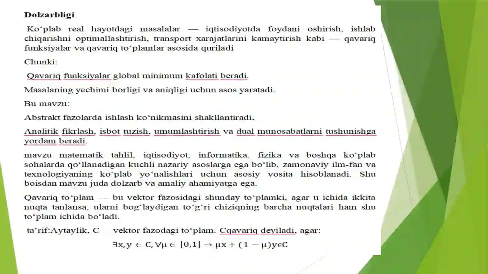 Qavariq To'plam va Qavariq Funksionallar, Xan-Banax Teoremasi 2