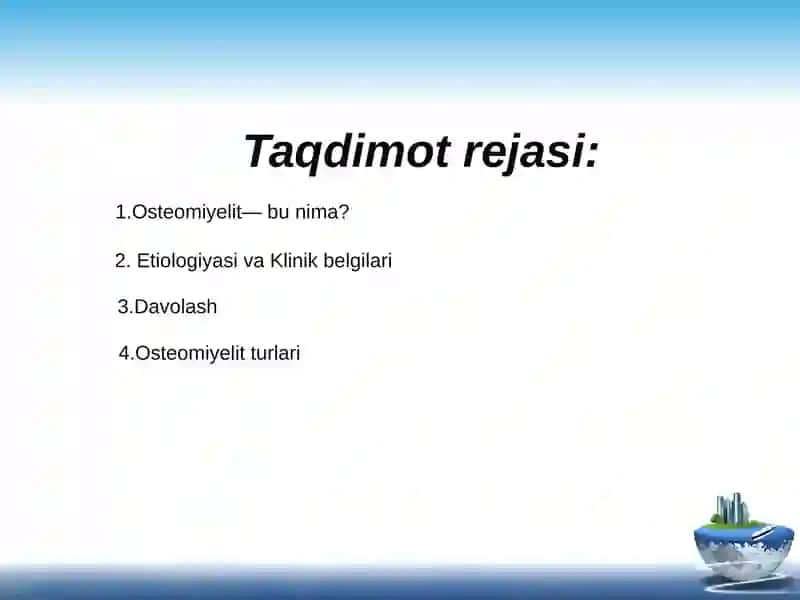 Osteomiyelit 2