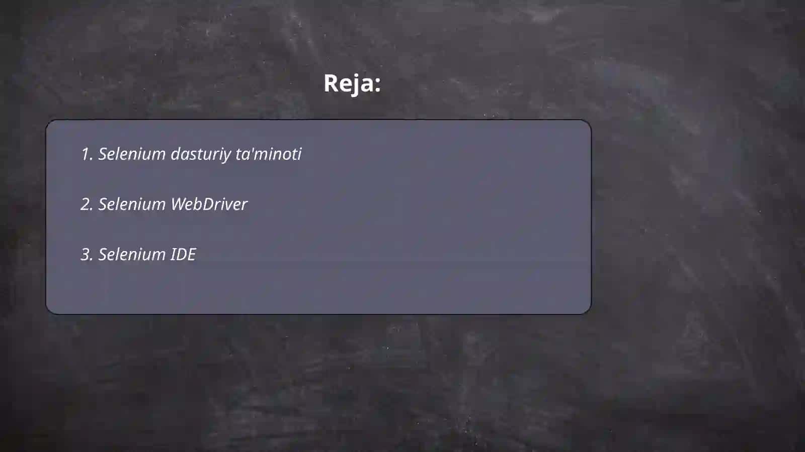 Selenium 2