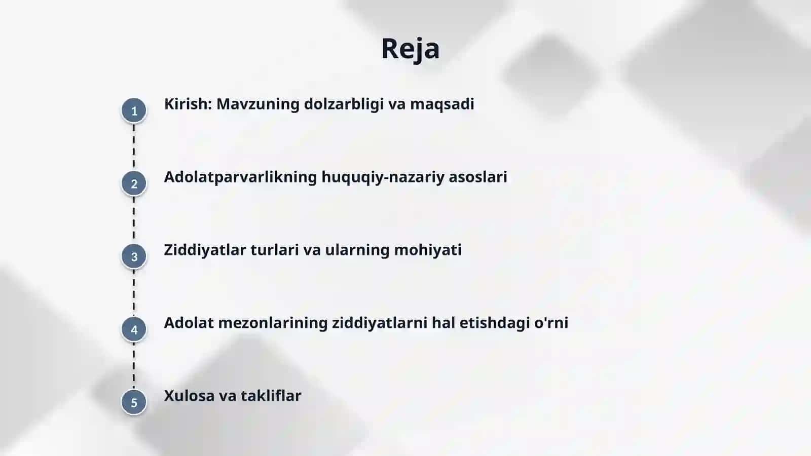 Ziddiyatlar еchimida adolatparvarlik mezonlari 2