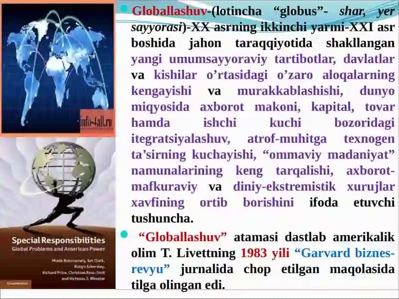 Globallashuv va xalqaro turizmda yangi tashkiliy shakllari 2