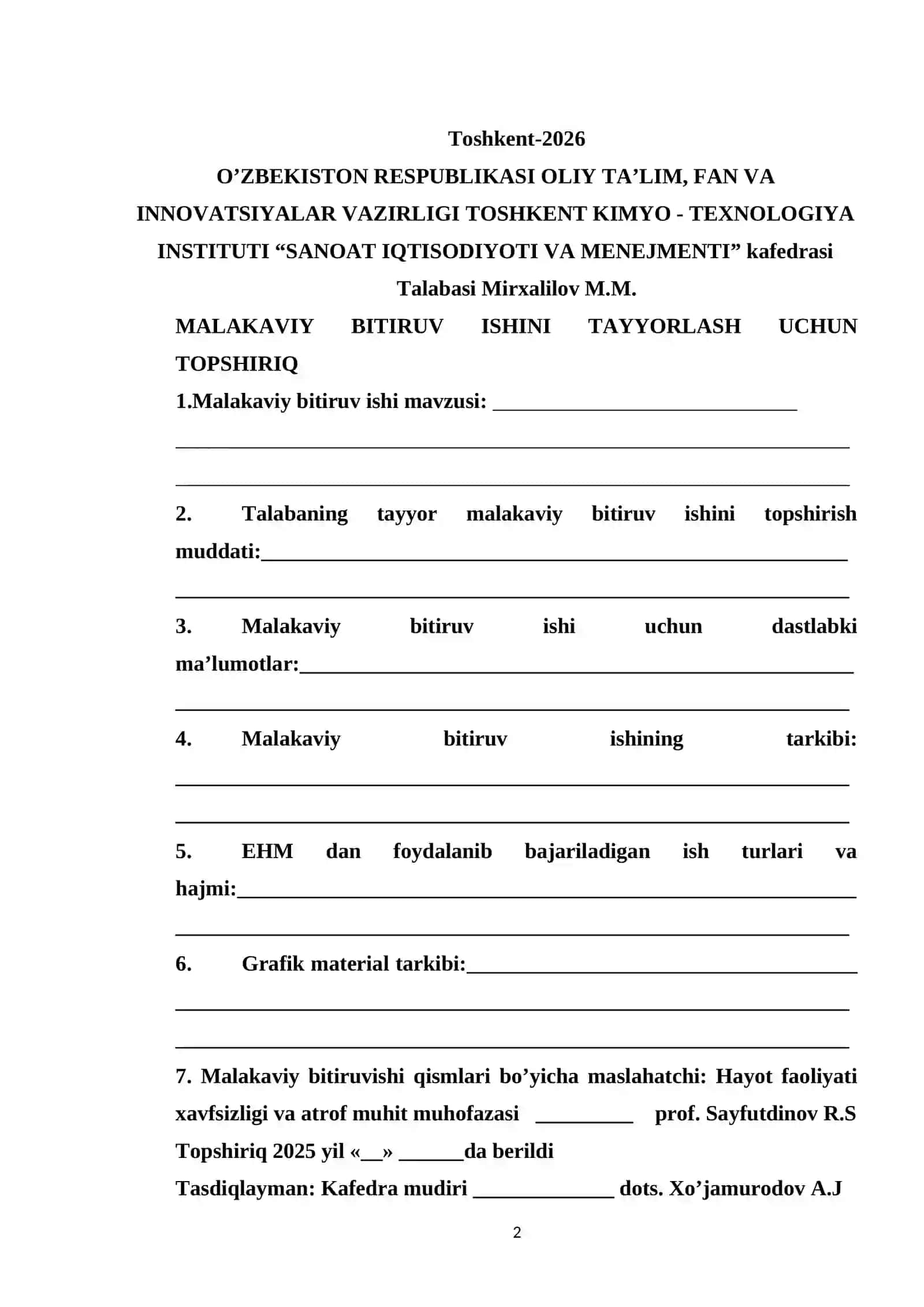 KICHIK BIZNES VA XUSUSIY TADBIRKORLIK SUBYEKTLARIDA SAMARALI BOSHQARUV TIZIMINI JORIY ETISH 2