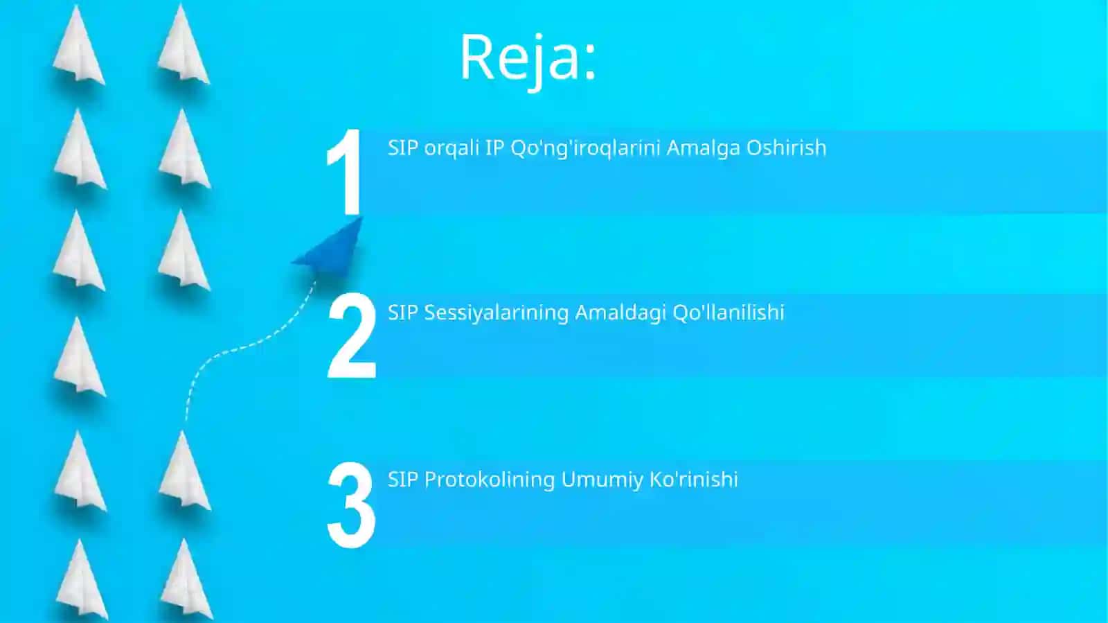 SIP protokolini ishlatilishi 2