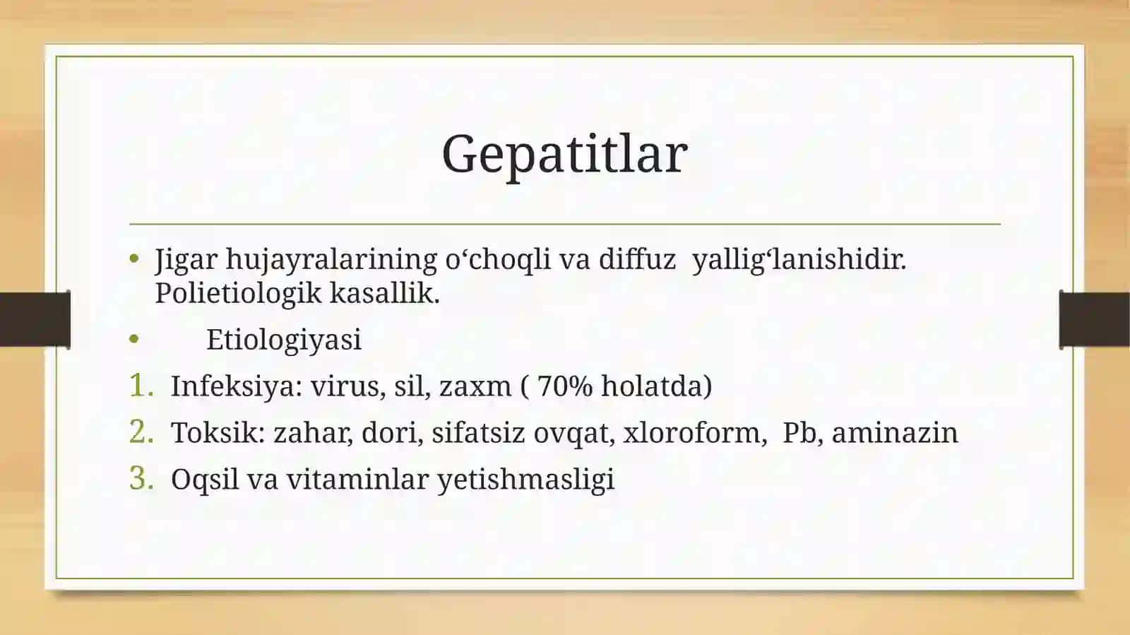 Gepatitlarva jigarsirroziasoratlari 2