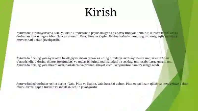 Ayiruv Tizimlari Fiziologiyasi 2