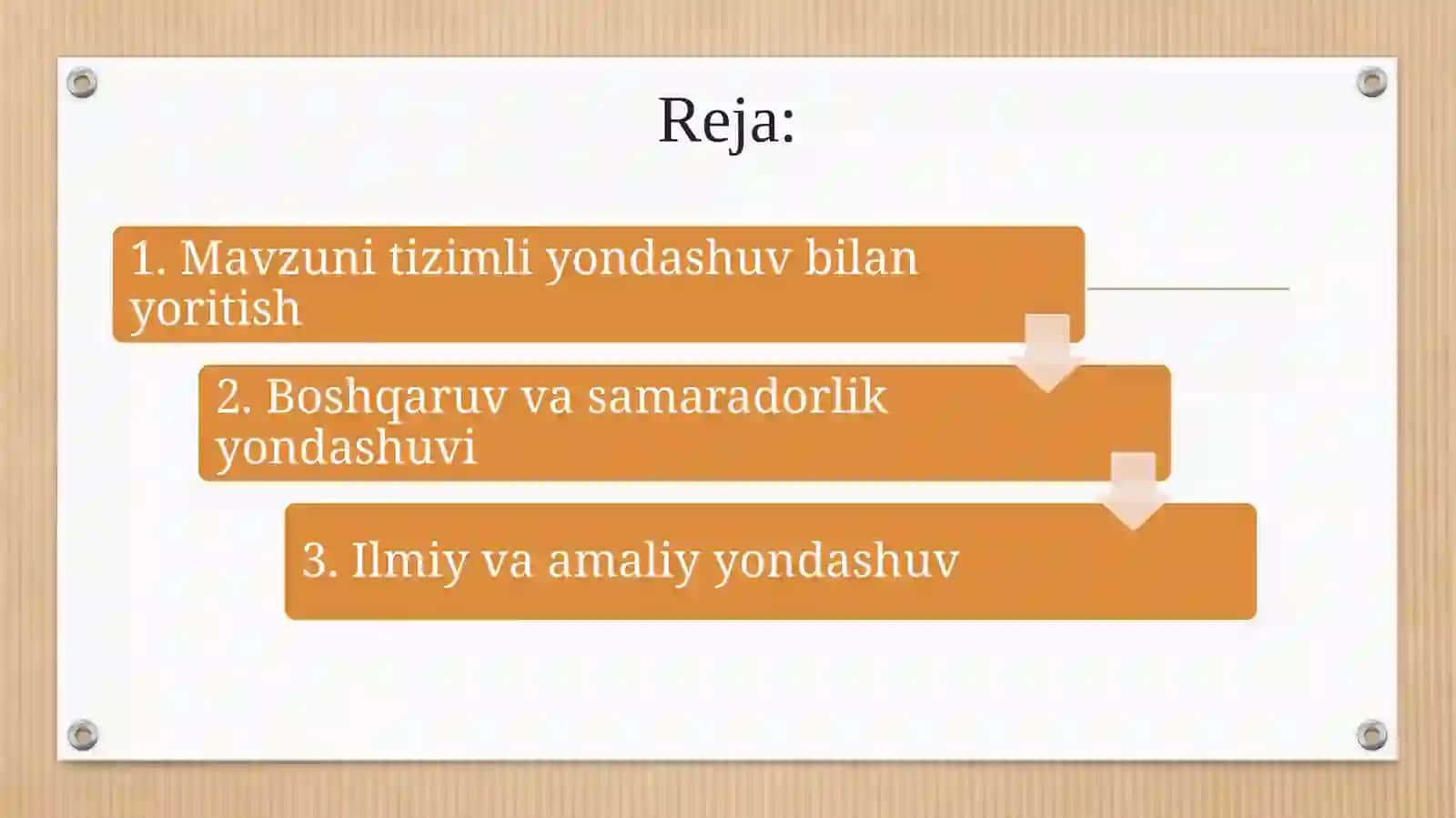 «Oila tarbiyasi - boshqariladigan tizim» 2