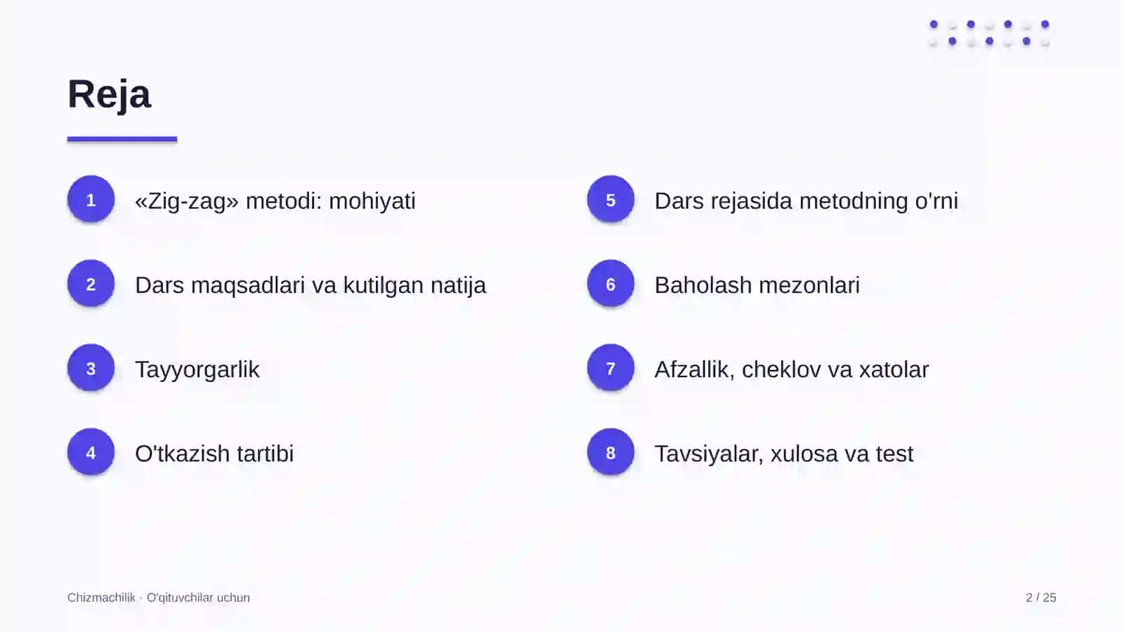 chizmachilik darslarida zig zag metodidan foydalanish 4727 2