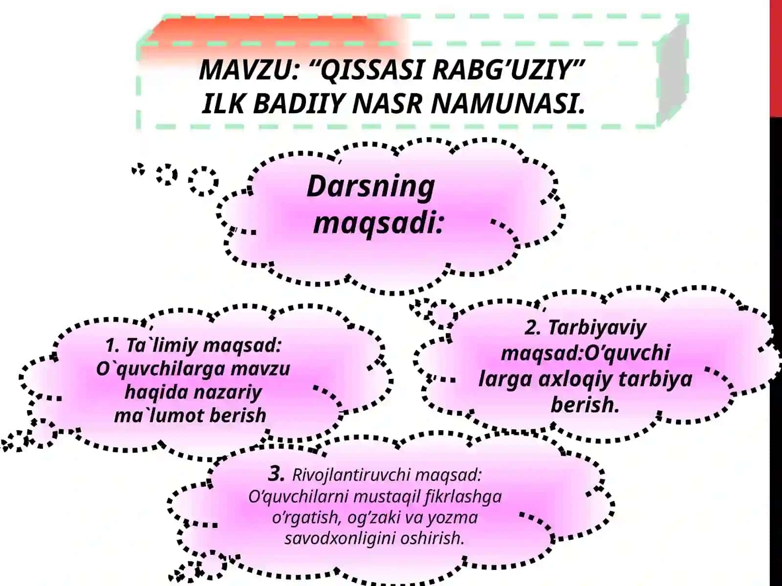 “QISSASI RABG’UZIY” 2