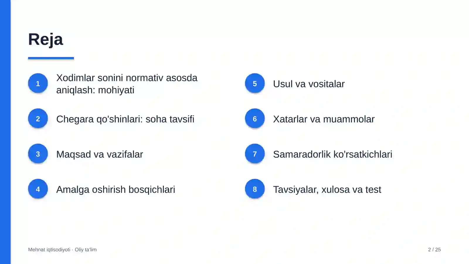 Chegara qo'shinlarida xodimlar sonini normativ asosda aniqlash 2