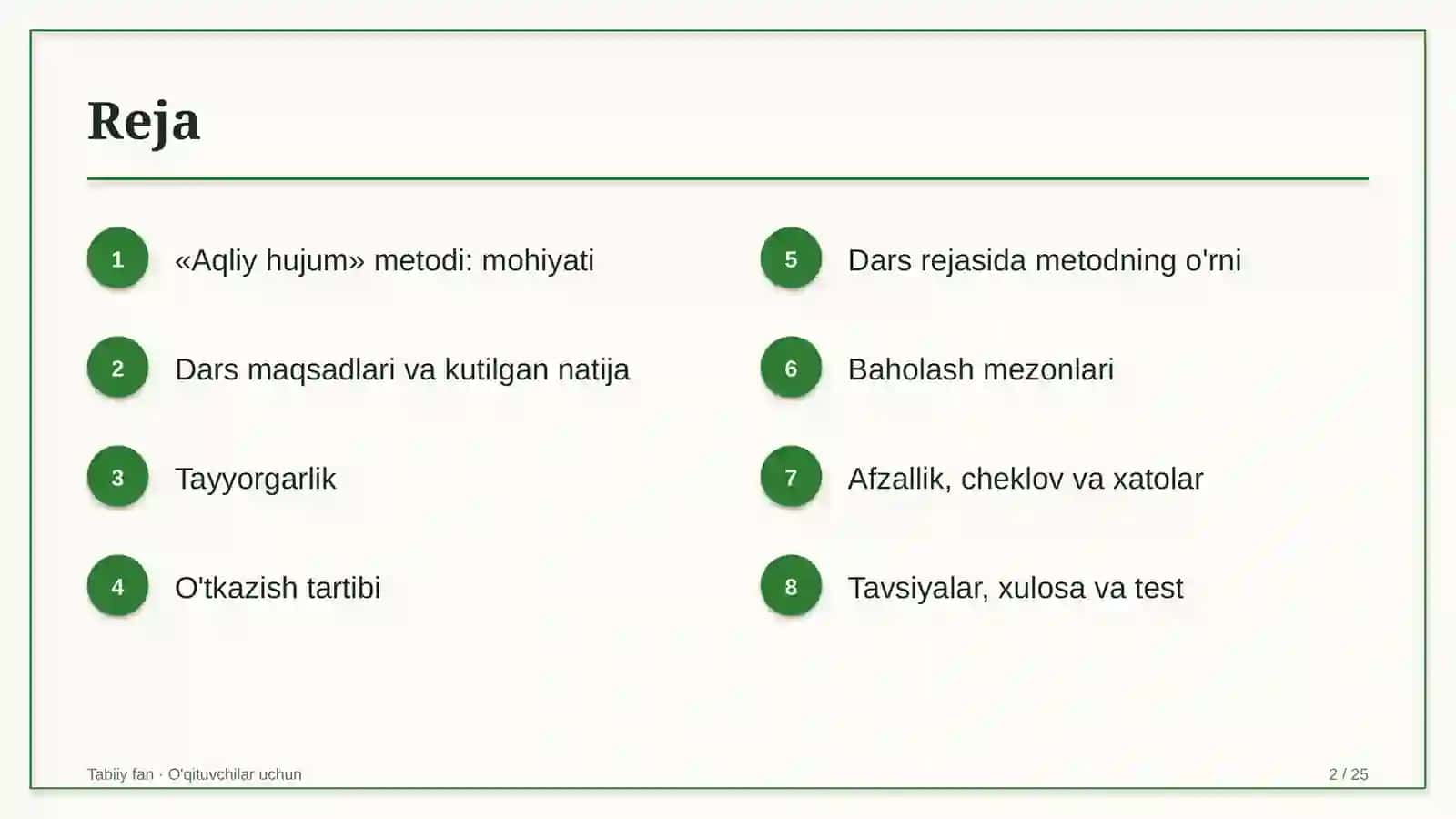 tabiiy fan darslarida aqliy hujum metodidan foydalanish 7235 2