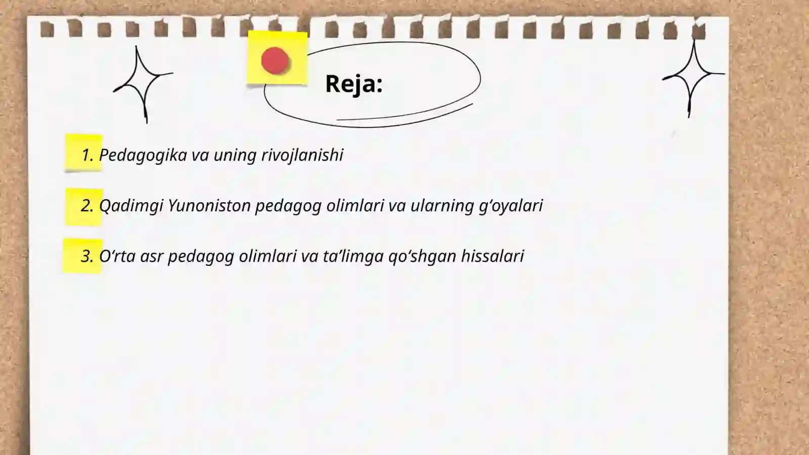 Pedagok olimlar va ularning pedagogik gʻoyalari 2