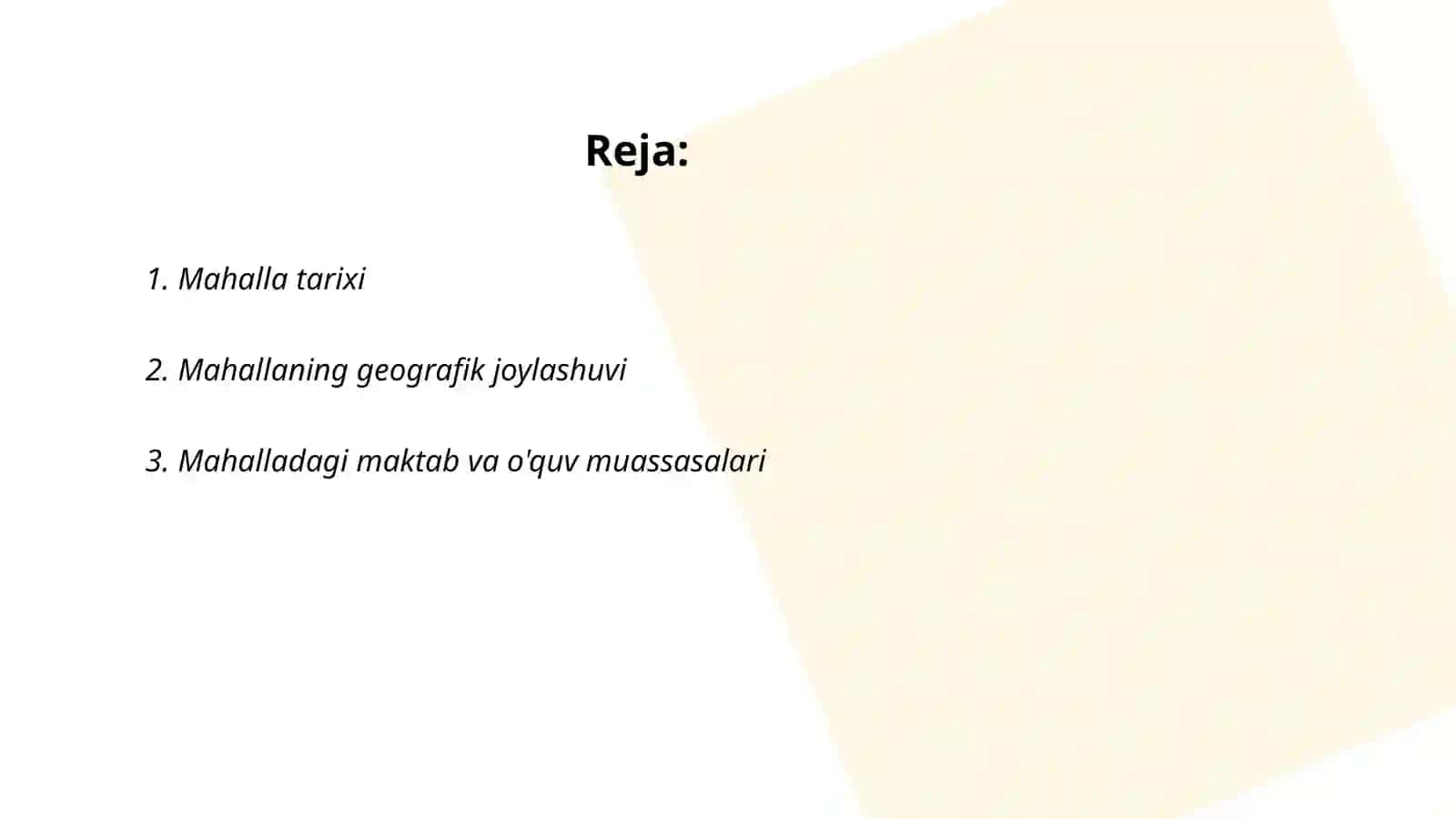 Mahalla tarixi 2