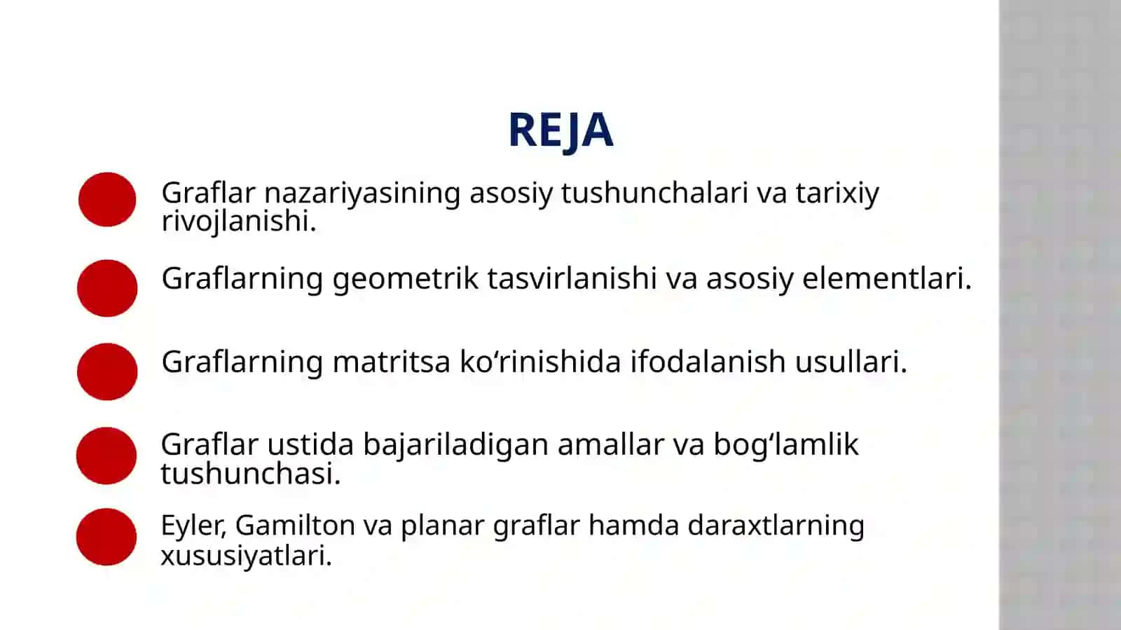 Graflar nazariyasi 2