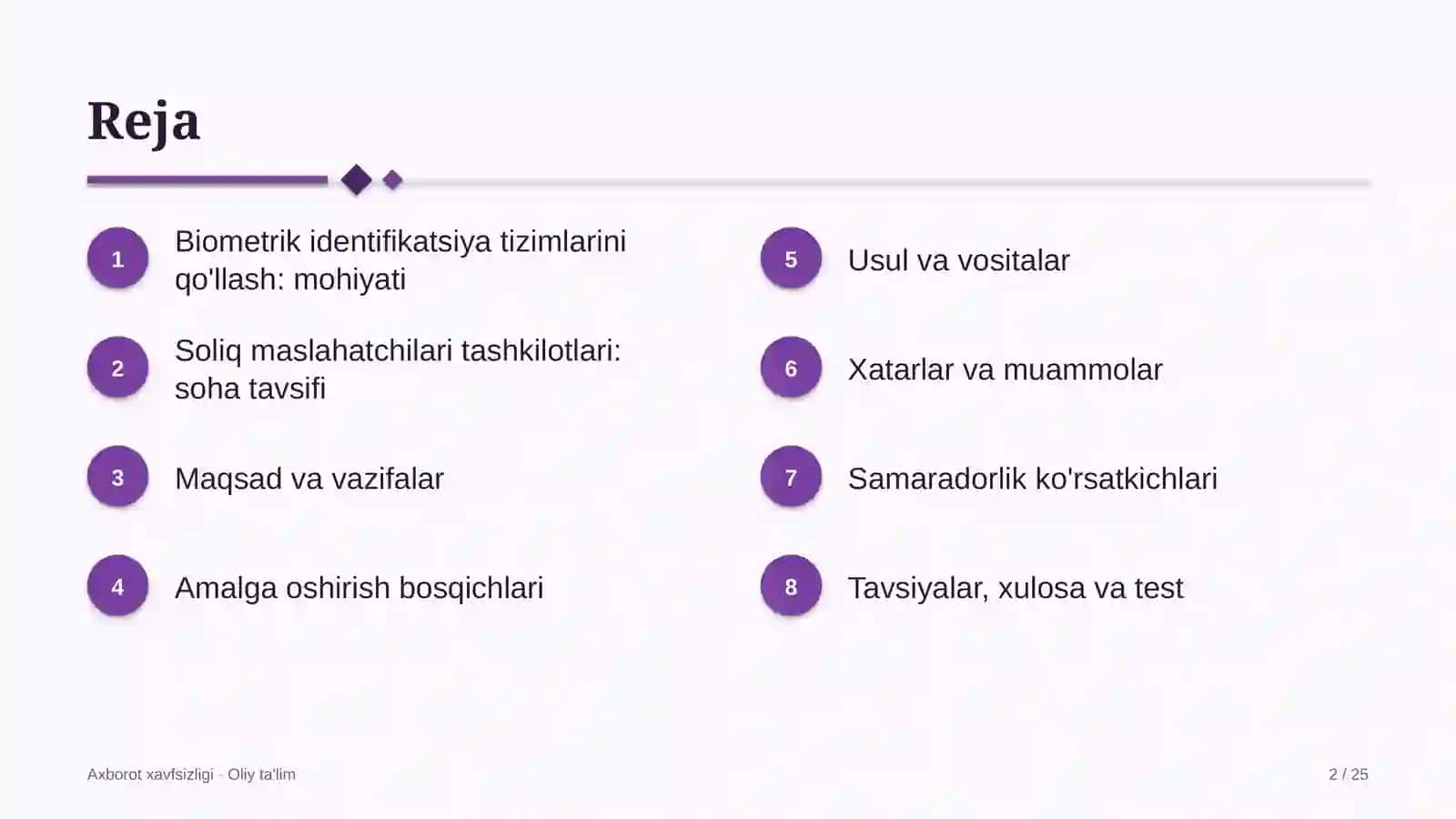 soliq maslahatchilari tashkilotlarida biometrik identifikatsiya tizimlarini qo'llash 1045 2