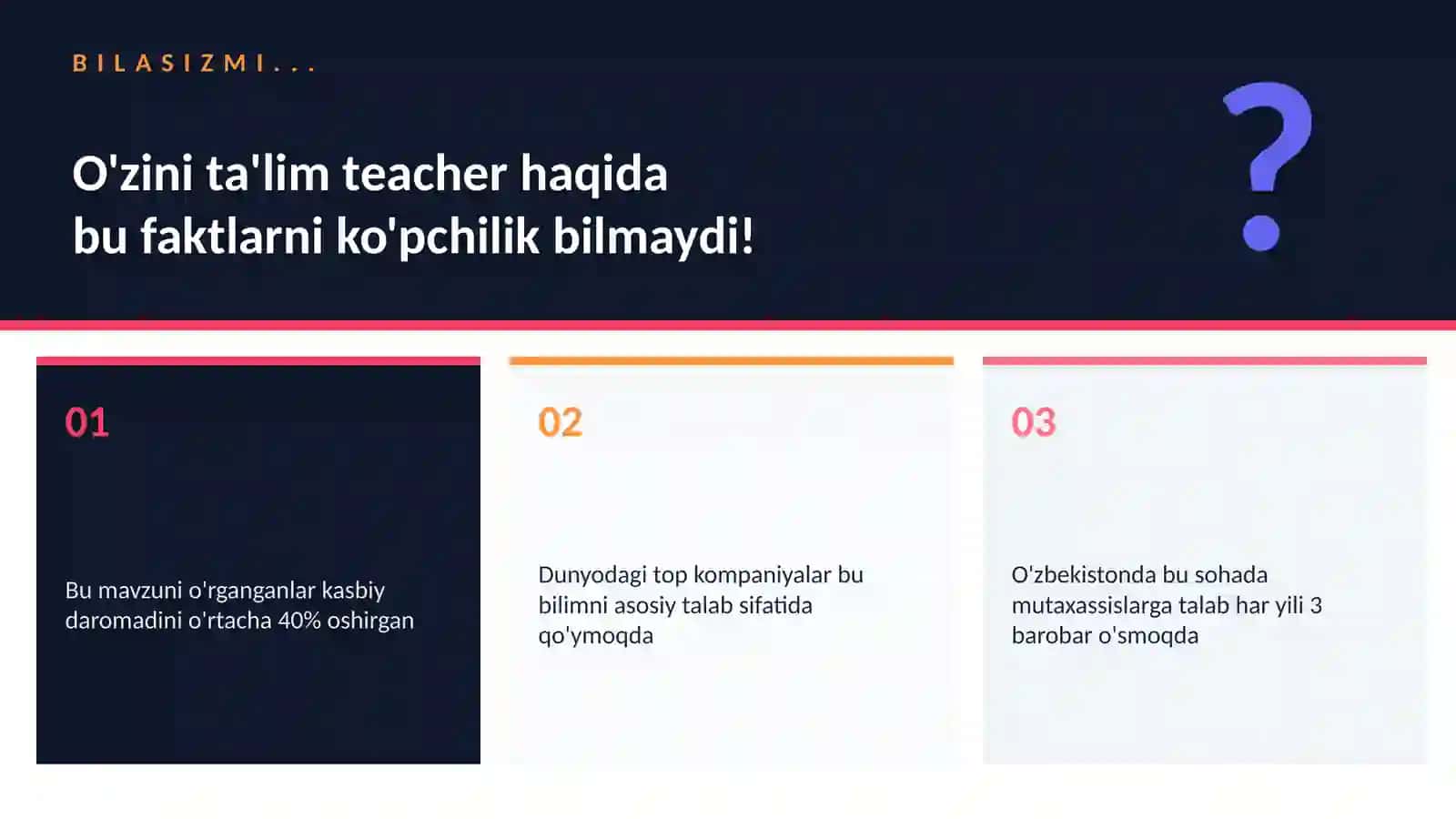 O'zini ta'lim teacher 2