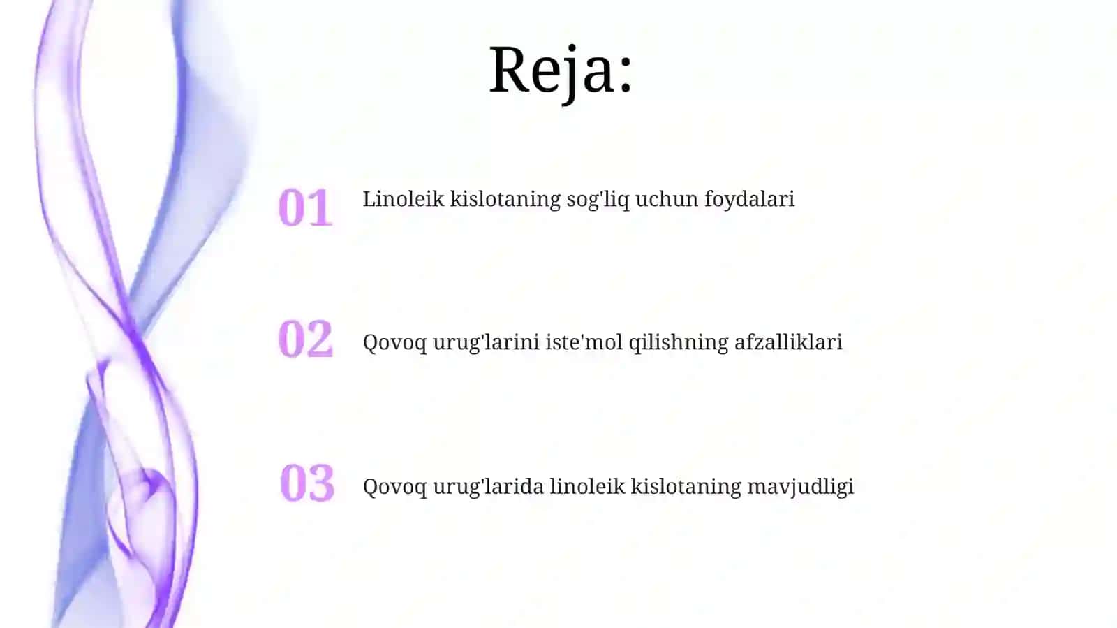 Linoleik kislotaning sog'liq uchun foydalari 2
