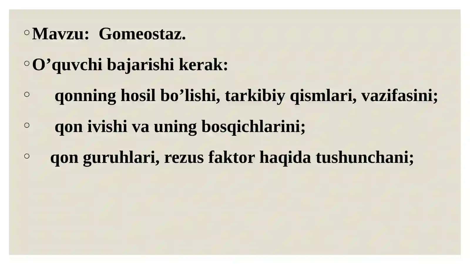 Gomeostaz 2