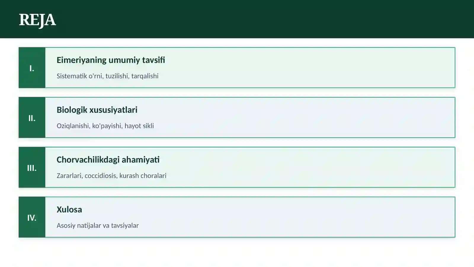 Chorva hayvonlarining ovqat hazm qilish sistemasi paraziti 2