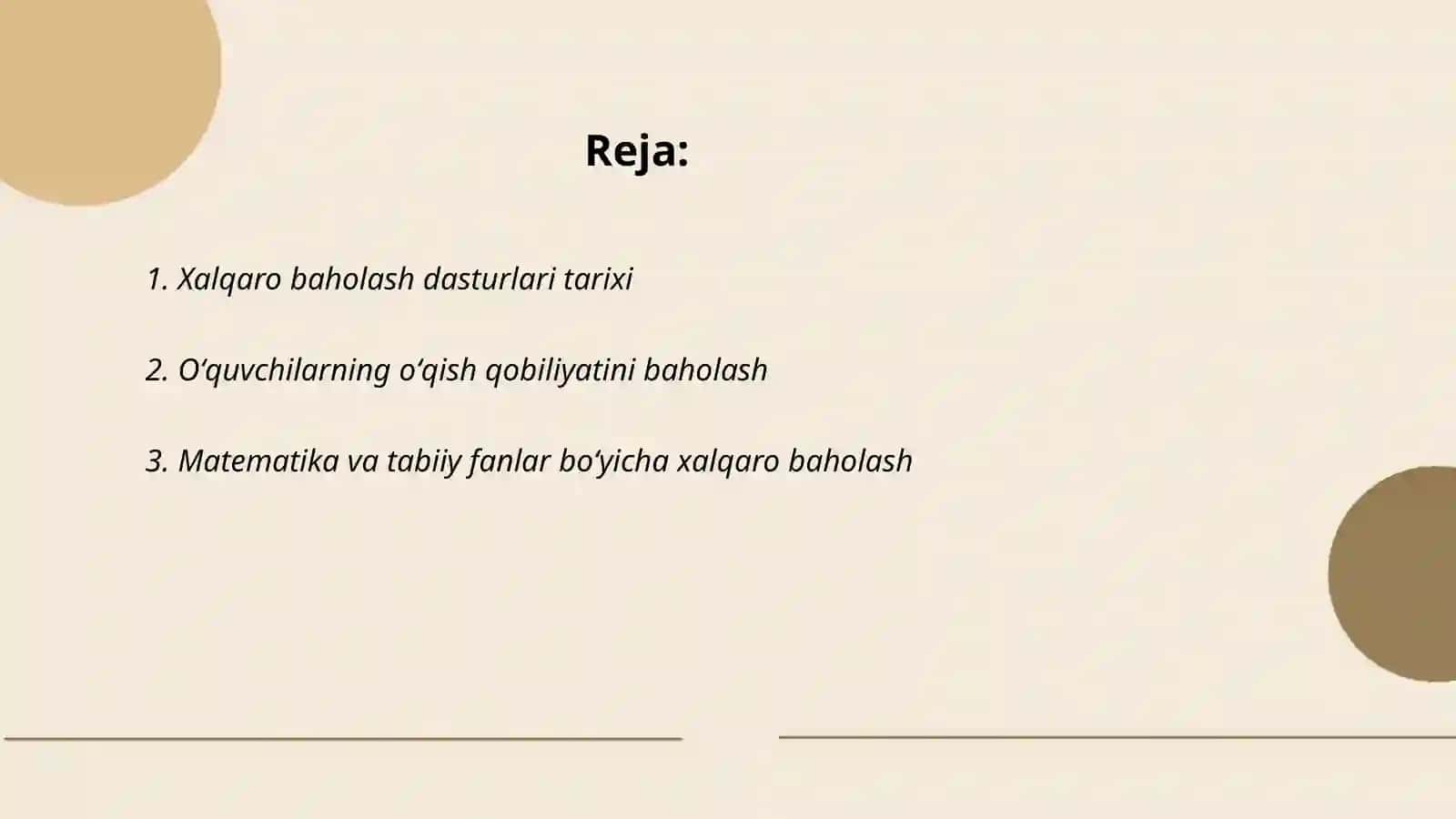 Xalqaro baholash dasturlari 2
