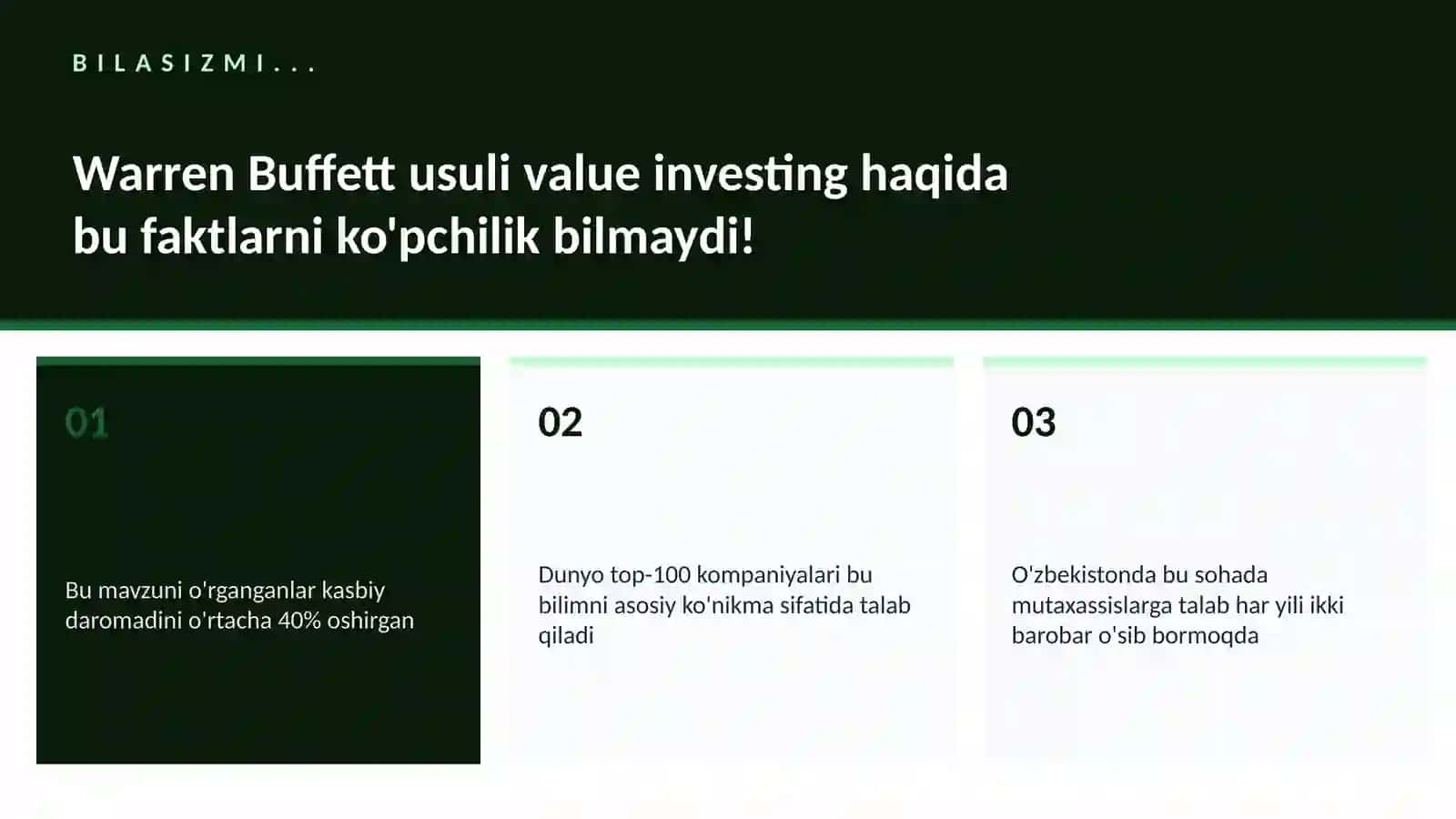 MOLIYA VA INVESTITSIYA 2026 2