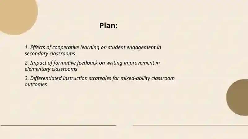 Clasroom research 2