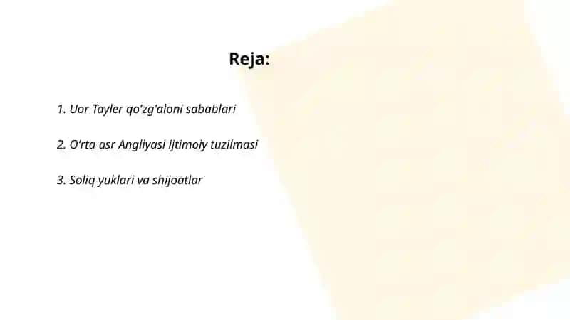 Uor Tayler qózg'aloni 2