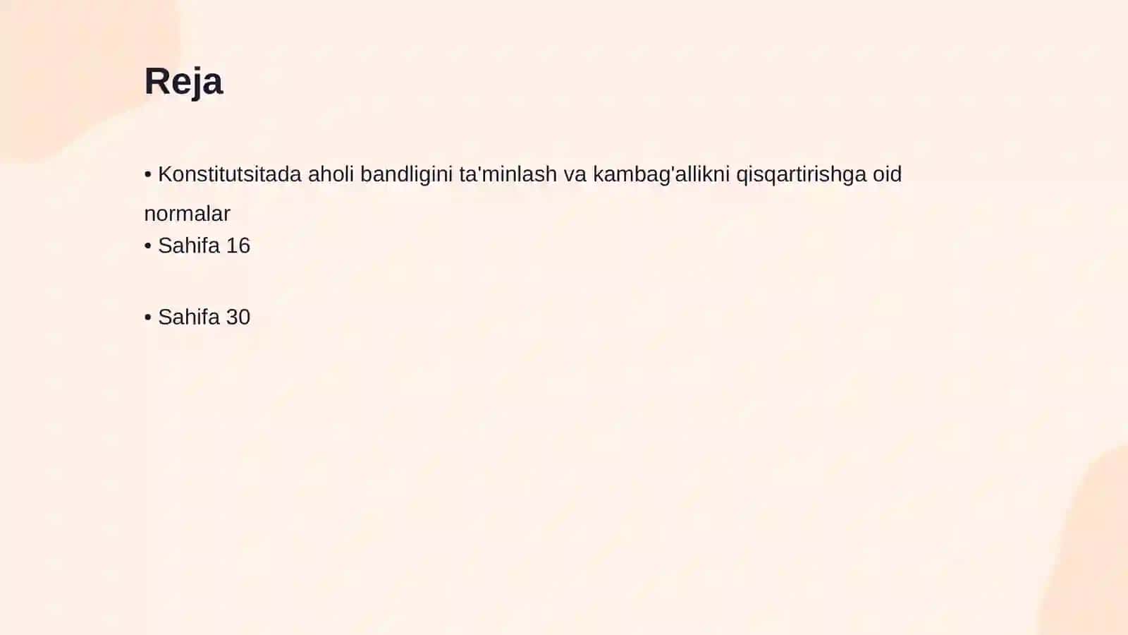 Oʻzbekiston Respublikasi Konstitutsiyasi 2