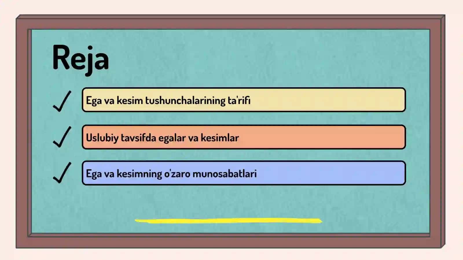 Ega va kesimning uslubiy tavsifi (2) 2