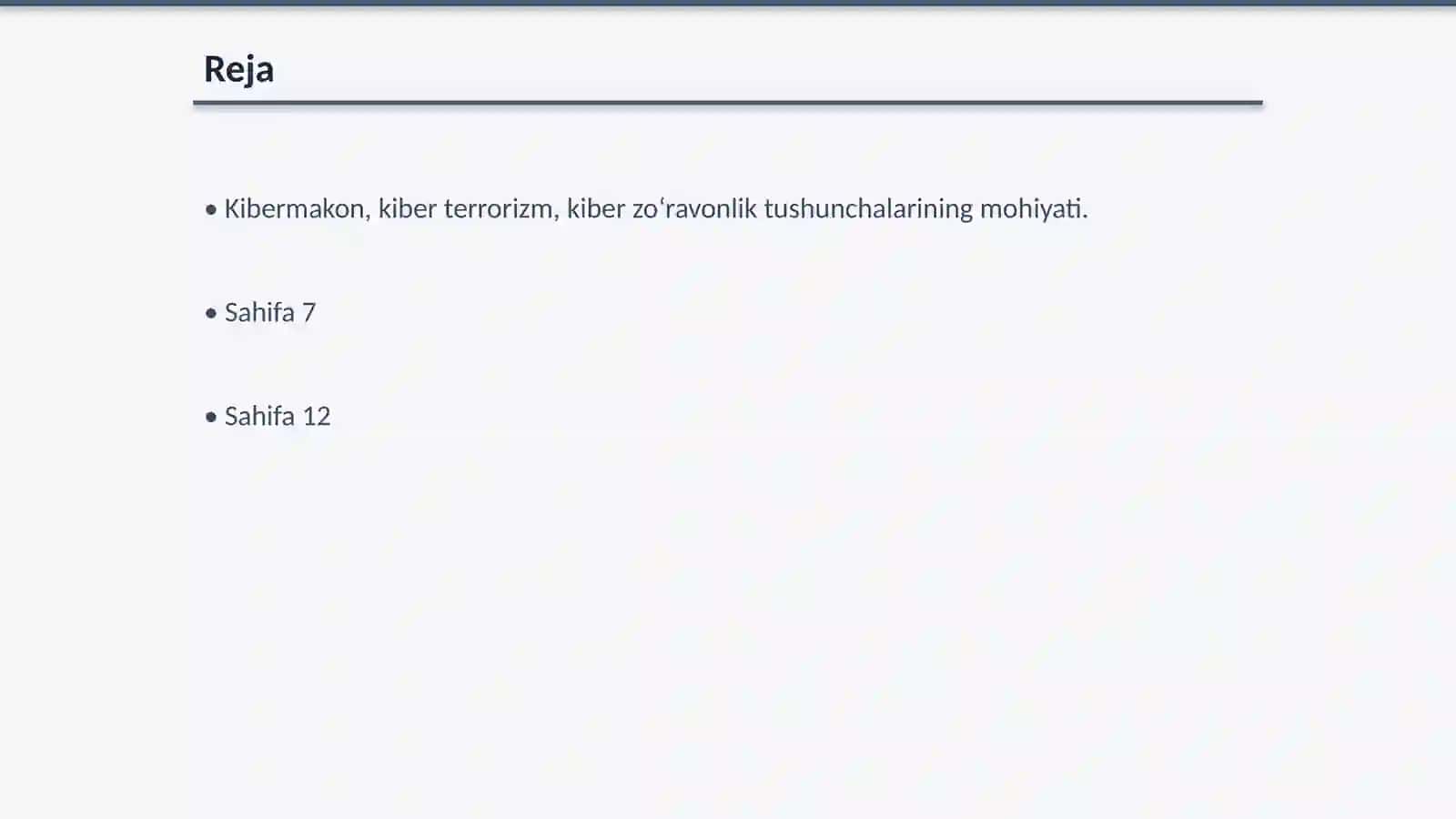 Kibermakonda diniy e'tiqod targʻibotining ijtimoiy xavfi 2