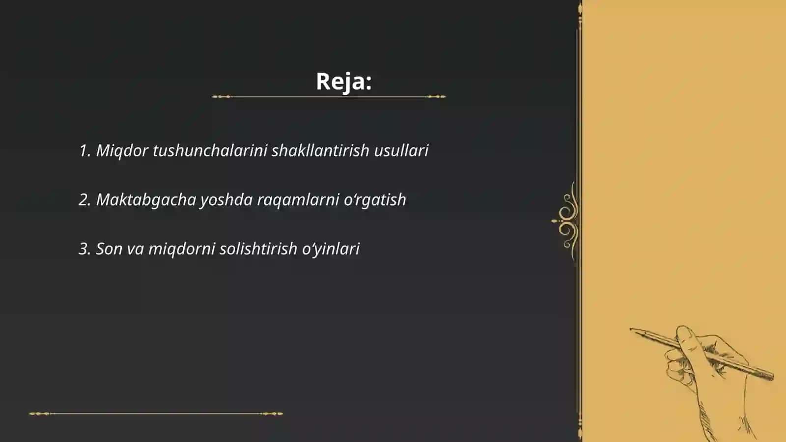 Maktabgacha yoshdagi bolalarda miqdor haqidagi tasavvurlarni shakllantirish 2