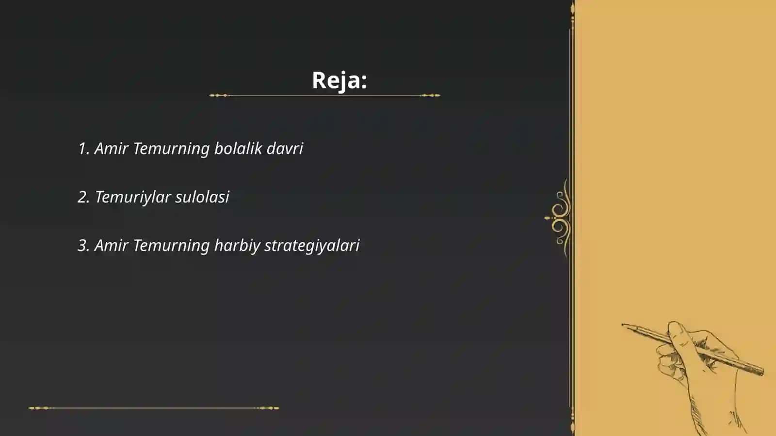 Amir Temur 2