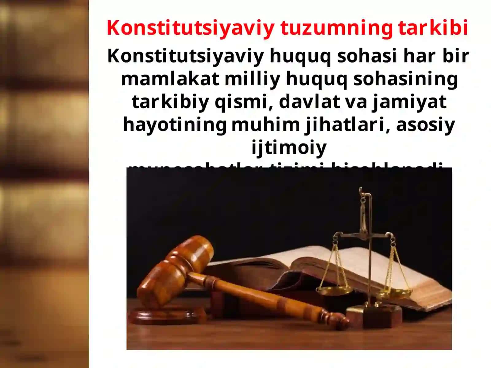 Konstitutsiyaviy huquqning tizimi 2