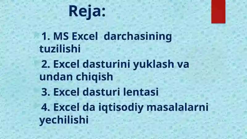 MS Excel 2010 2