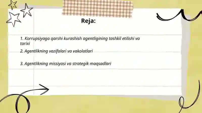 Korrupsiyaga qarshi kurashish agentligi 2