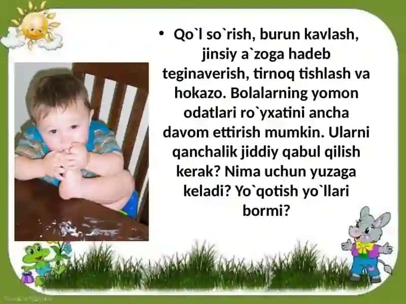 1-5 yoshli bolalarda zarali odatlar 2