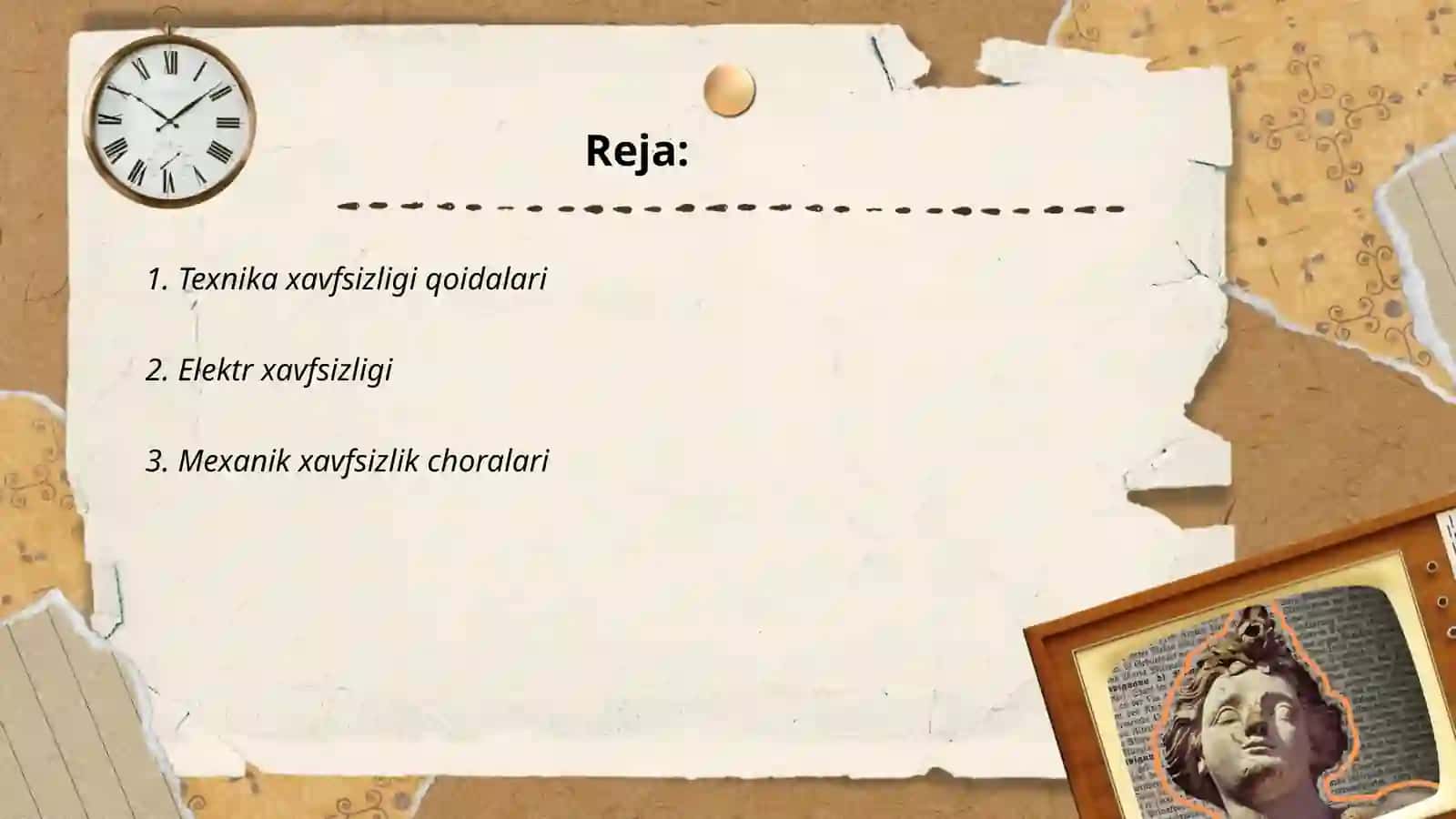 Texnika xavfsizligi qoidalari 2