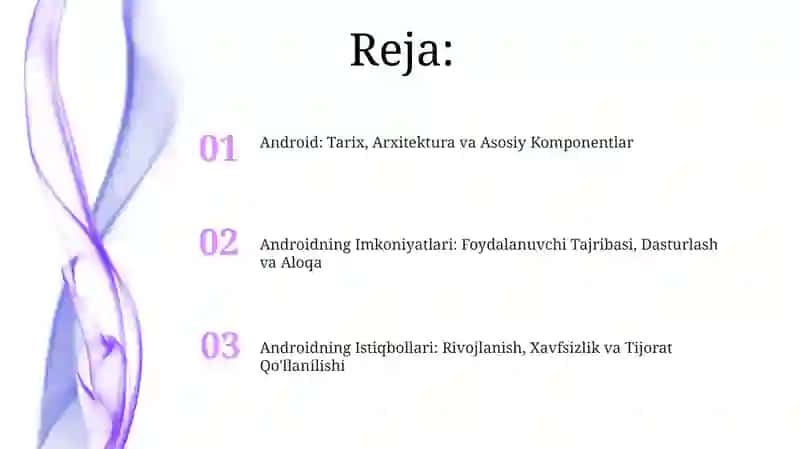 Android operatsion tizimi 2