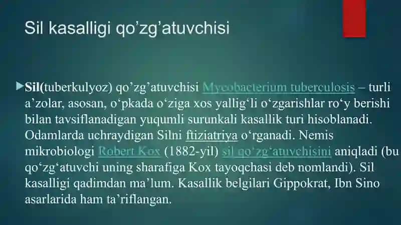 SIL kasalligi 2
