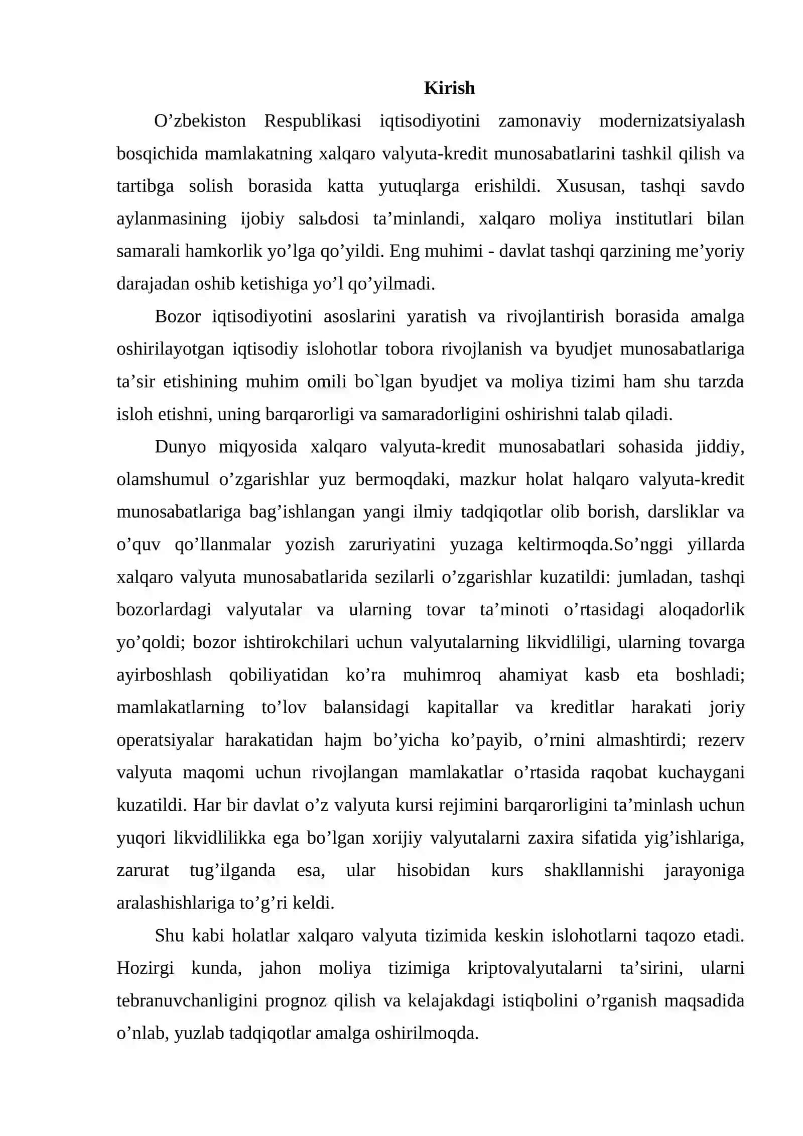 Xalqaro valyuta tizimi, uning harakatini tartibga soluvchi xalqaro tashkilotlar 2
