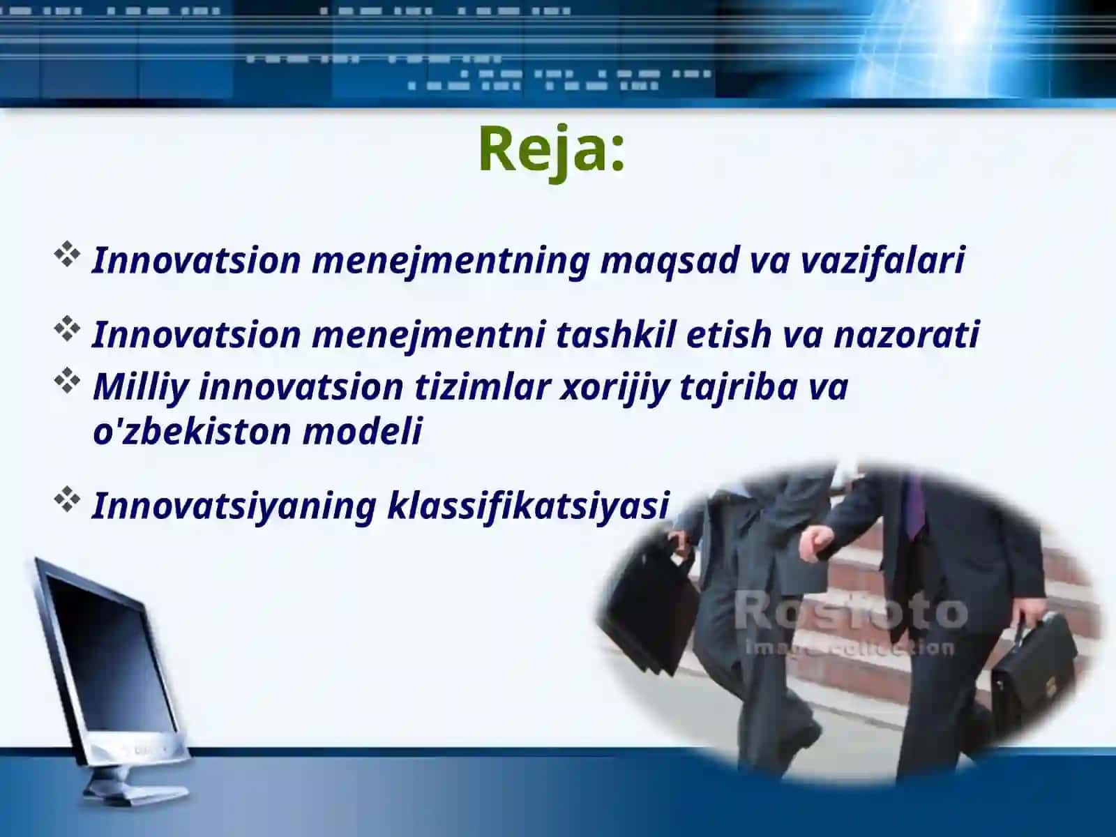 MILLIY INNOVATSION TIZIMLAR XORIJIY TAJRIBA VA O'ZBEKISTON MODELI 2