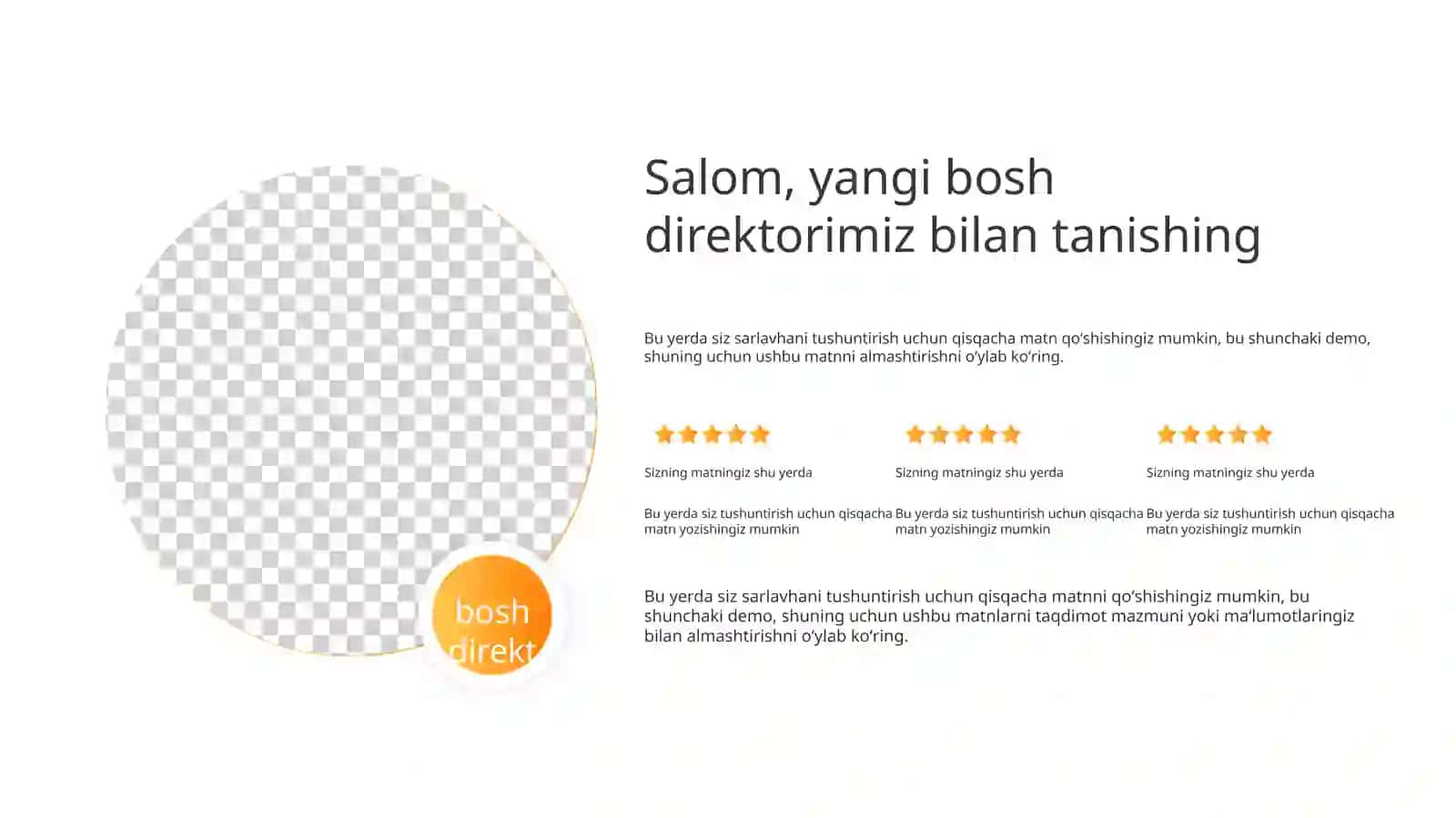 Shaxsiy Brend va O'zini Professional Taqdim Qilish Taqdimoti (10 Slayd) 2