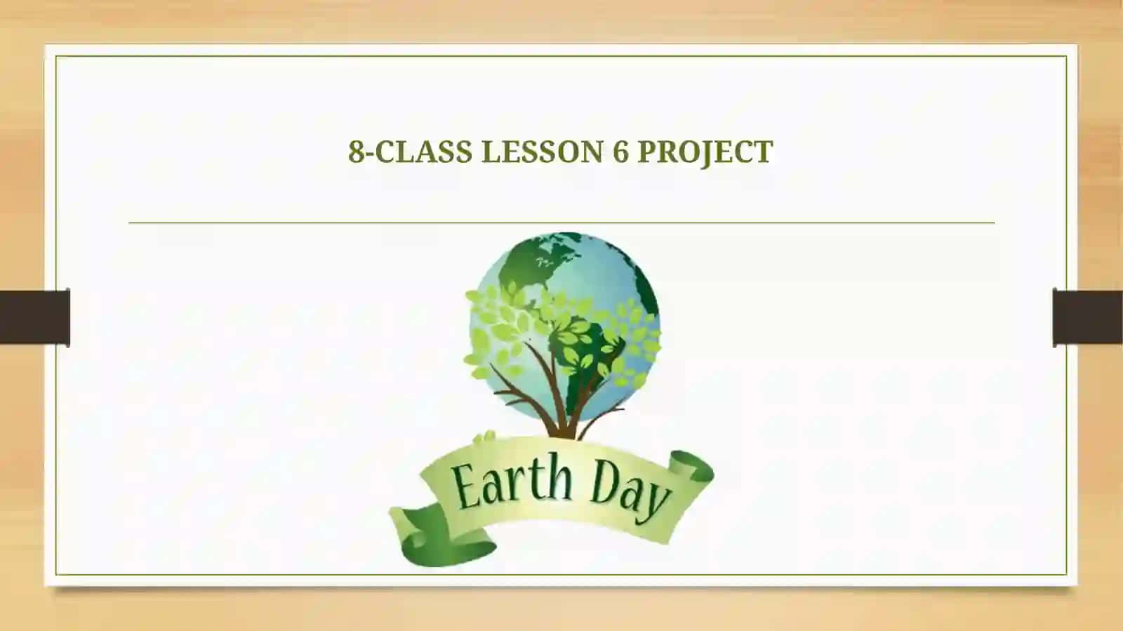 8-CLASS LESSON 6 PROJECT 2