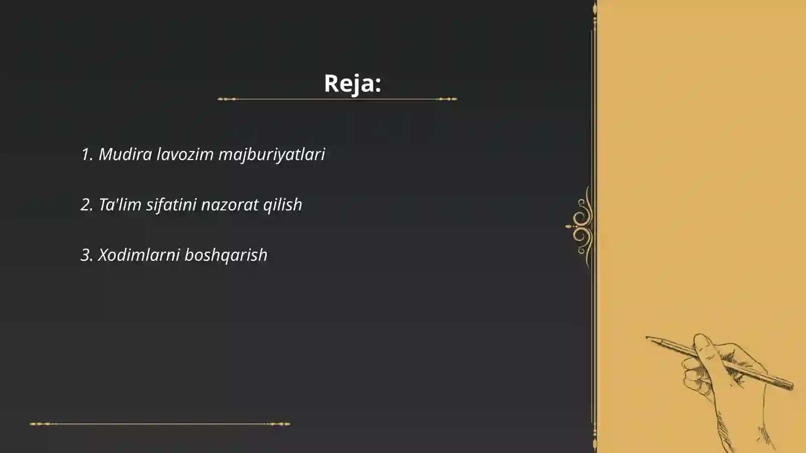 Mudira-talim tashkiloti raxbari 2