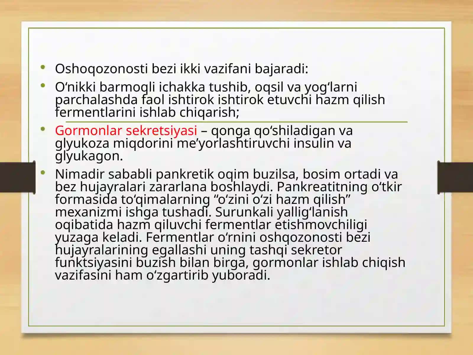 Pankreatit, kron, diareya 2