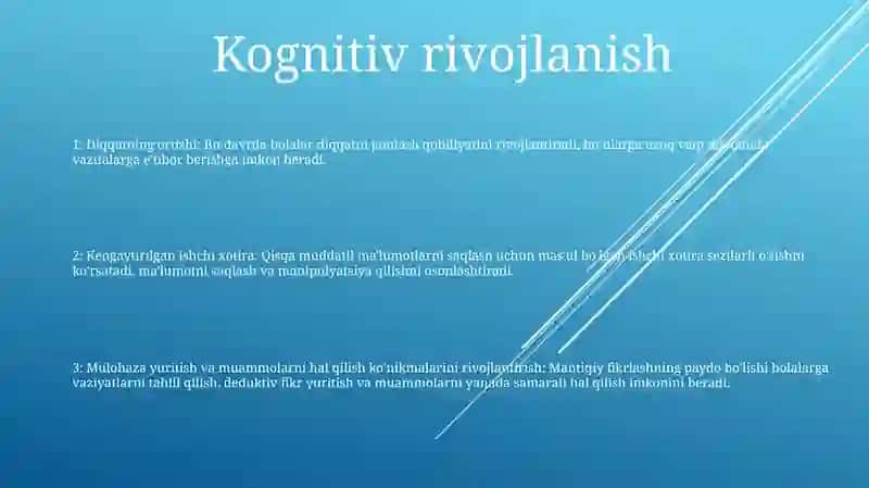 Kichik Maktab Yoshiga O'Quvchilar Idroki, Tafakkuri, Xotirasiga Xos Xususiyatlar 2